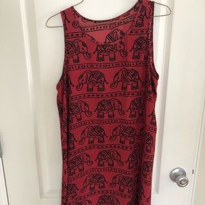 Tank top dress